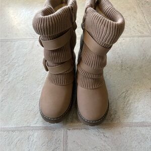 Dream Pairs Tan Kids Boots